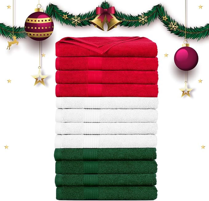 Ample Decor Hand Towels Set of 12 - Image 3