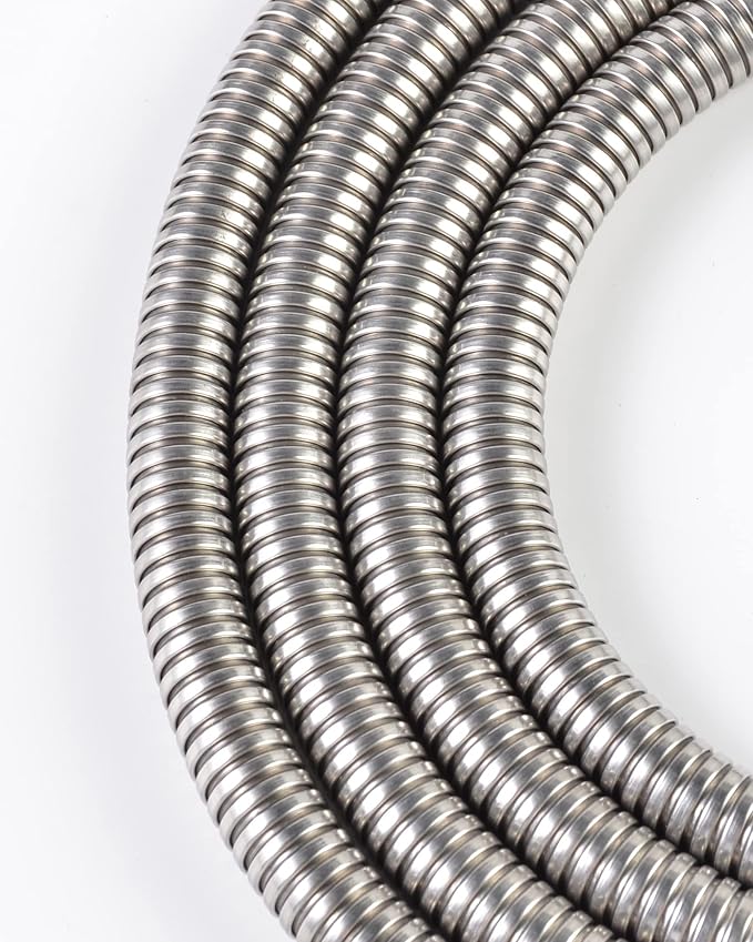 PHASAT 98-Inch Long Indoor Outdoor Shower Tube Replacement Stainless Steel - Image 8