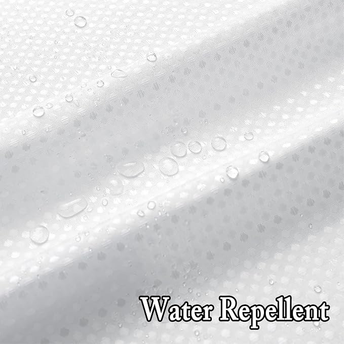 Gibelle No Hook Waffle Weave Shower Curtain - Image 5