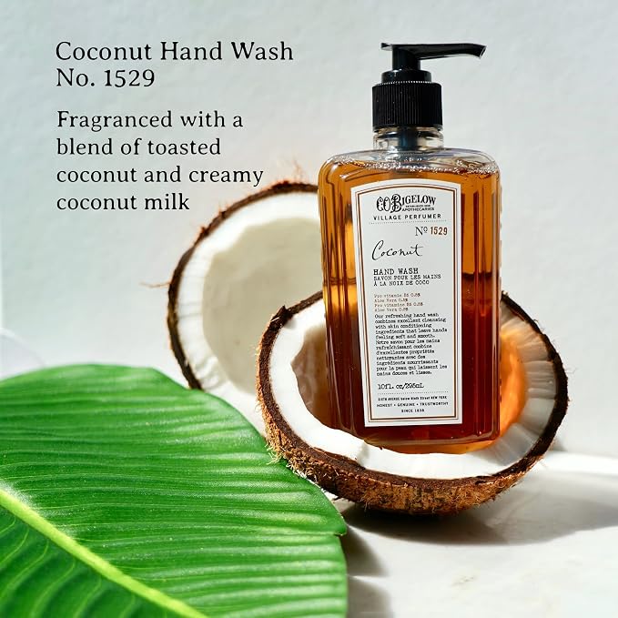 C.O. Bigelow Coconut Hand Wash, Village Perfumer Liquid Hand Soap - Image 3
