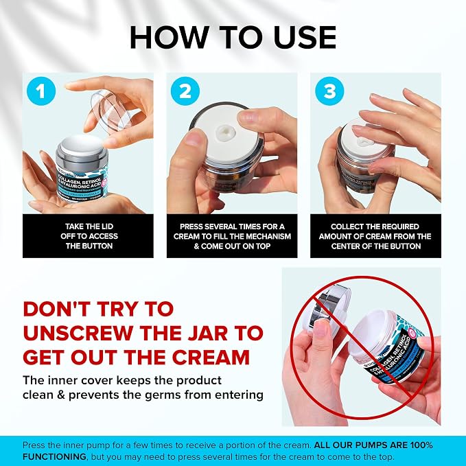 SimplyVital Anti-Aging Collagen Retinol Cream - Image 6