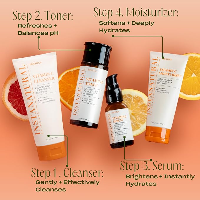 InstaNatural Vitamin C Moisturizer Face Cream, Moisturizing Lotion - Image 7