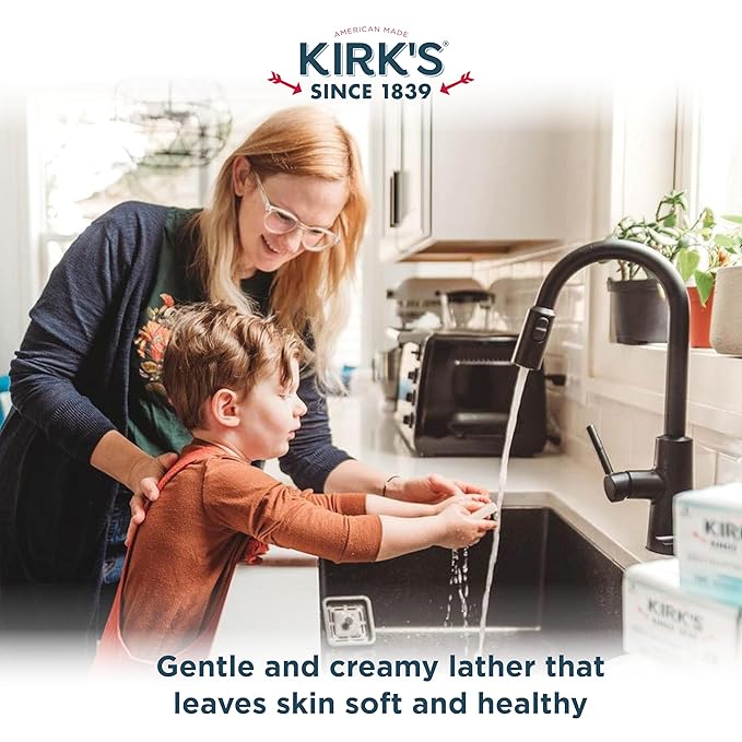 Kirk's Fragrance Free Castile Bar Soap - Image 6