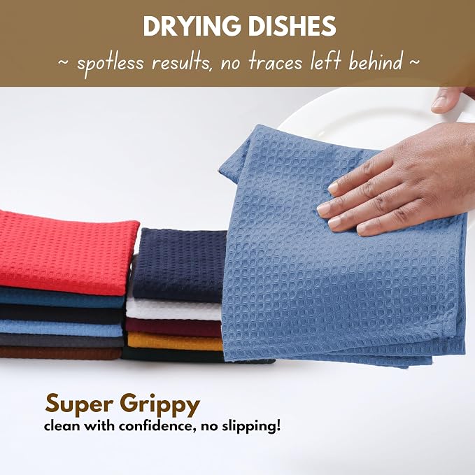 Native Fab 100% Cotton Kitchen Towels - Image 6