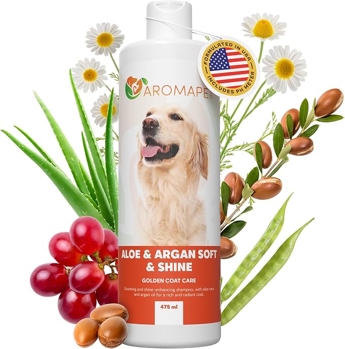 Sensitive Care -Tangle-Free-Silky Shine Softening and detangling Shampoo by AROMAPET