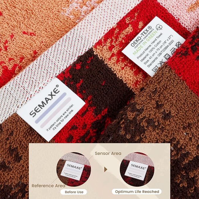 SEMAXE 4-Pack Luxury Bath Towels - Image 4