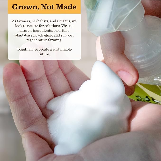 Moon Valley Herbal Foaming Hand Soap, Recyclable Bottle - Image 4