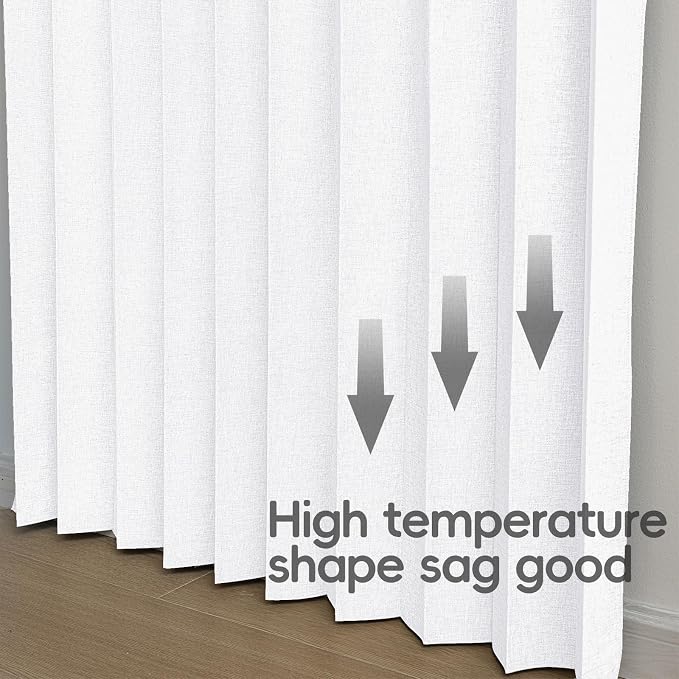 100% Blackout Fabric Folding Door Curtain - Image 7