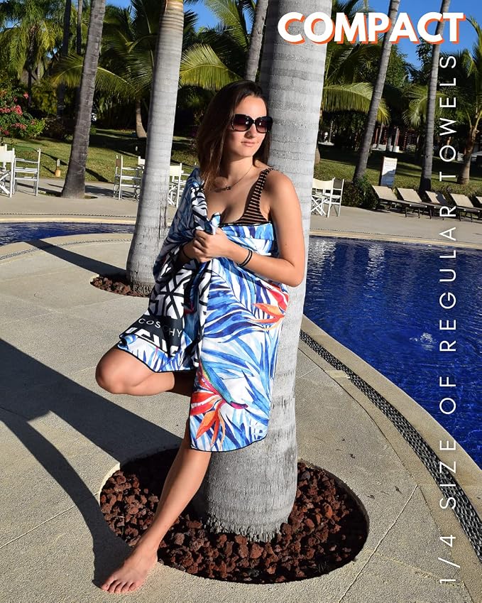 ECCOSOPHY Microfiber Beach Towel - Image 3
