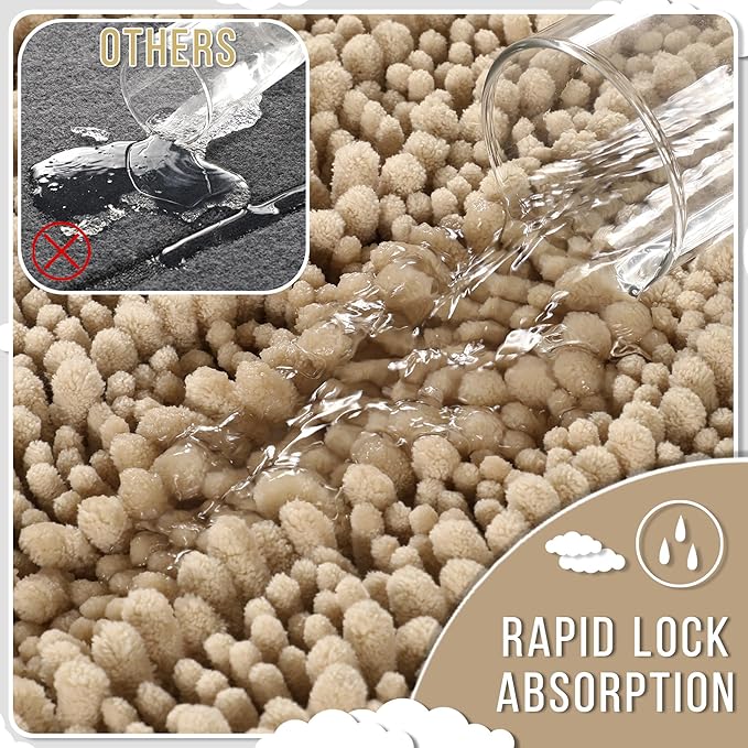 Yimobra Bathroom Rugs Sets 2 Piece - Image 4