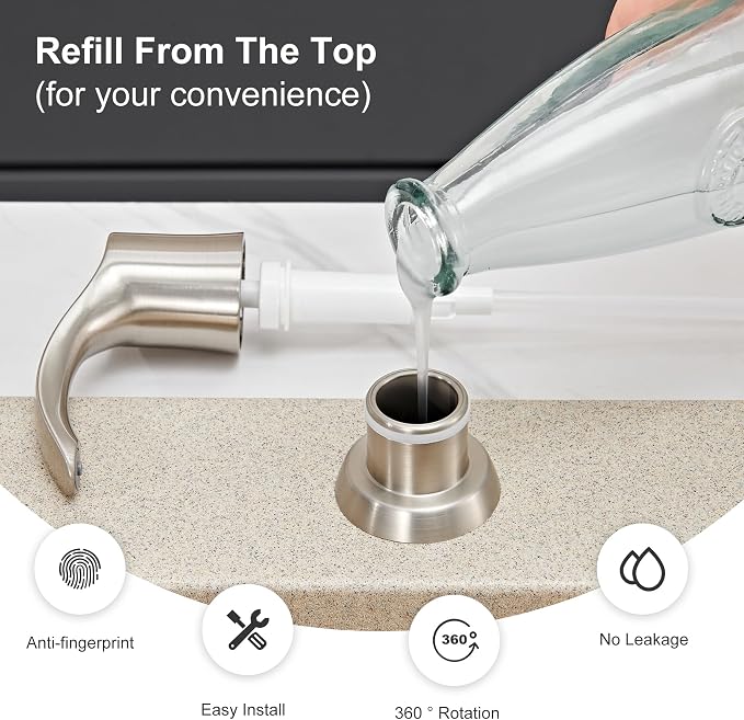 GAGALIFE Kitchen Sink Soap Dispenser - Image 4