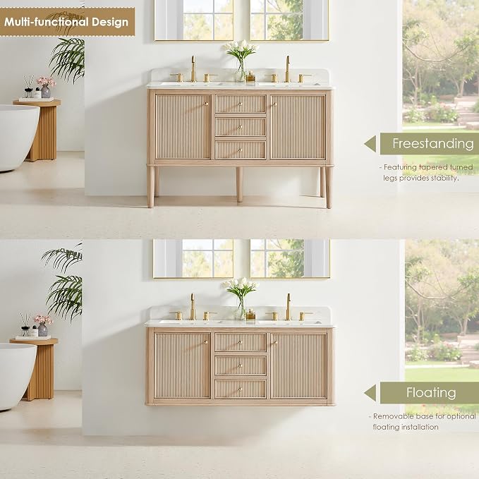 ALTAIR 54 Inch Bathroom Vanity - Image 3