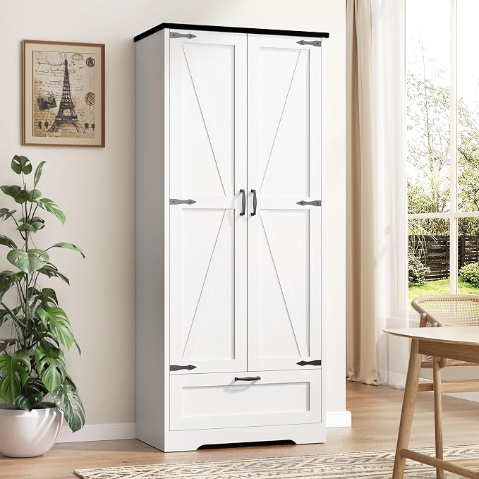 Vongrasig Kitchen Pantry Storage Cabinet by Vongrasig