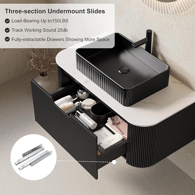 30'' Floating Bathroom Vanity - Image 5