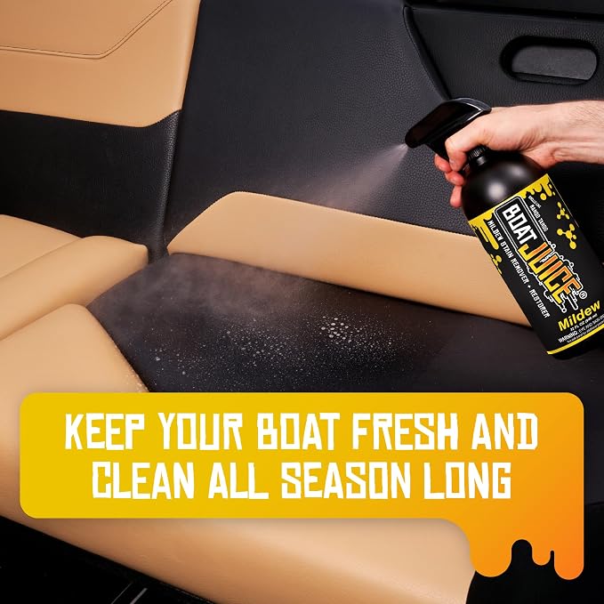 Boat Juice Mildew Stain Remover & Restorer Boat Cleaner | Marine-Grade Boat - Image 7
