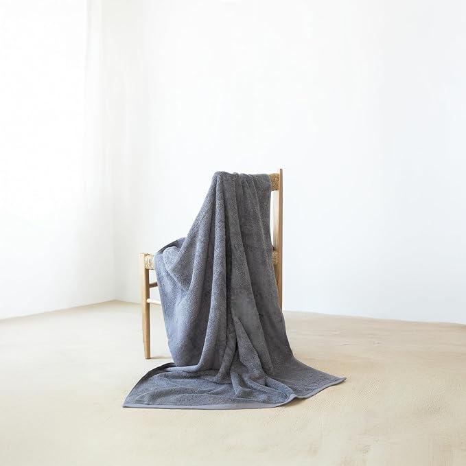 SALBAKOS 100% Turkish Cotton Jumbo Bath Sheet Towel Oversized 40x80 inch | - Image 2