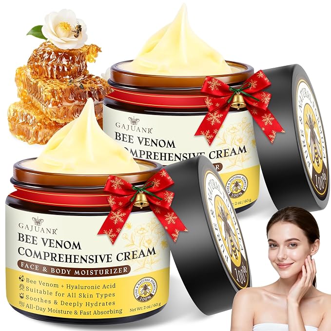 Bee Venom Comprehensive Cream, Bee Venom Skin Treatment Cream, All-in-One by Unknown