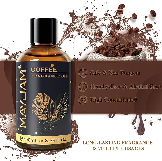 MAYJAM 100ML/3.38FL.OZ Coffee Fragrance Oils - Image 3