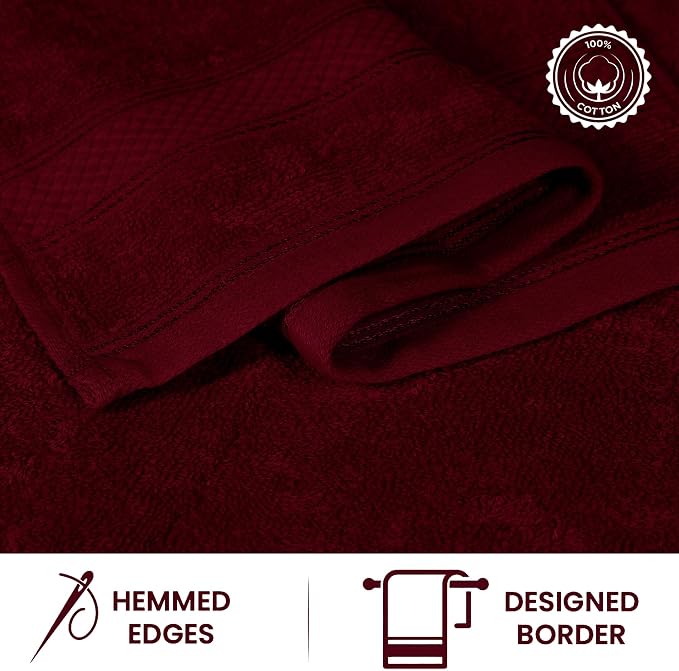 Casa Lino 100% Cotton Hand Towels - Image 4
