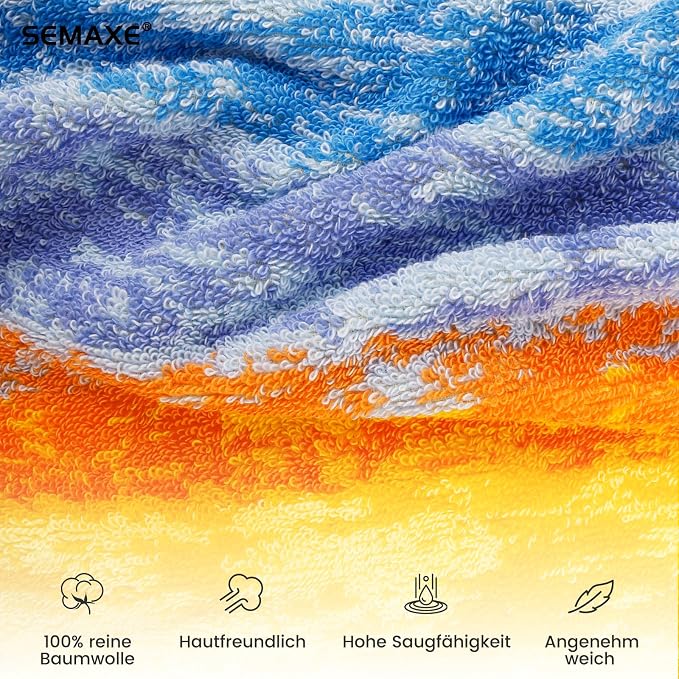 SEMAXE 12 Pack Hand Towels for Bathroom, 100% Cotton Towels - Image 4