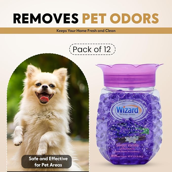 12 WIZARD Odor Eliminator Gel Beads - 12 oz - Image 6