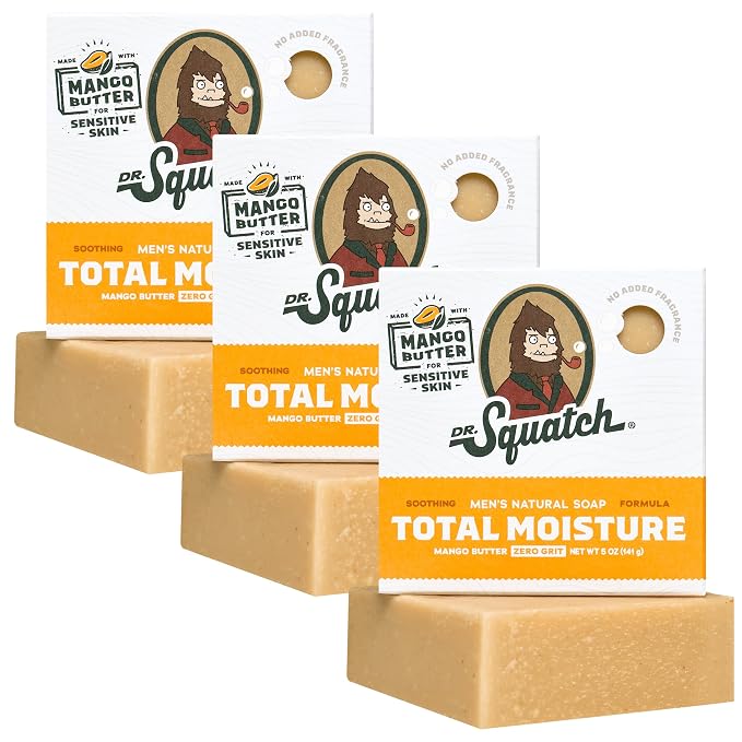 Dr. Squatch NEW Total Moisture Bar Soap by DrSquatch