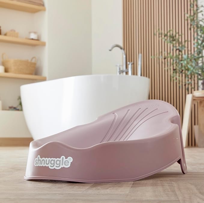 Shnuggle | Newborn Baby Bath Support | Ergonomic Soft-Touch Seat | Lightweight - Image 3