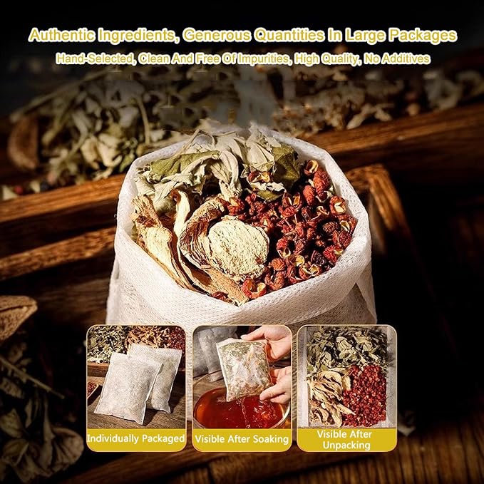 30 Pcs Body Detox Foot Soak To Remove Toxins, Lymphatic Drainage Ginger Herbal - Image 2