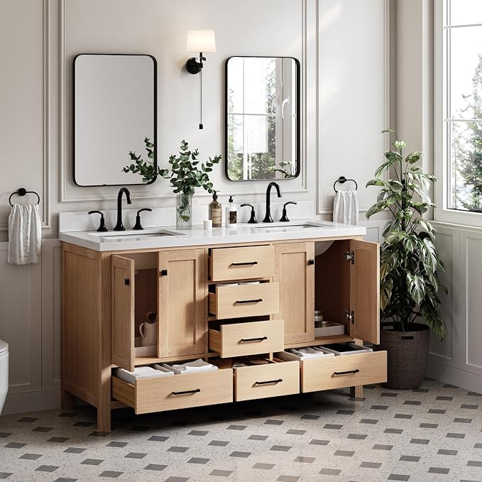 ARIEL 61'' Bathroom Vanity - Image 3