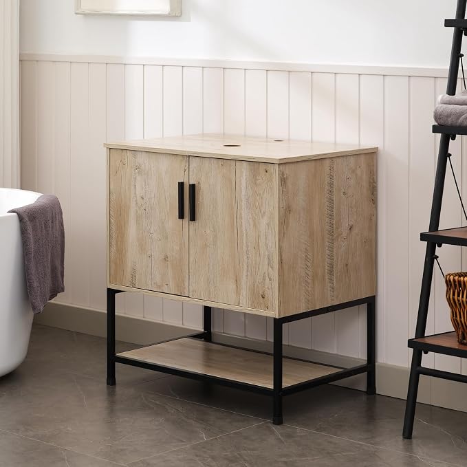 UEV Rustic Brown 30" Bathroom Vanity - Image 3