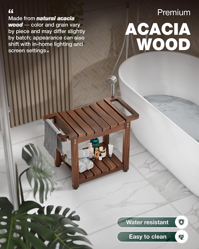 BLUEWEST Shower Bench Seat - Image 4