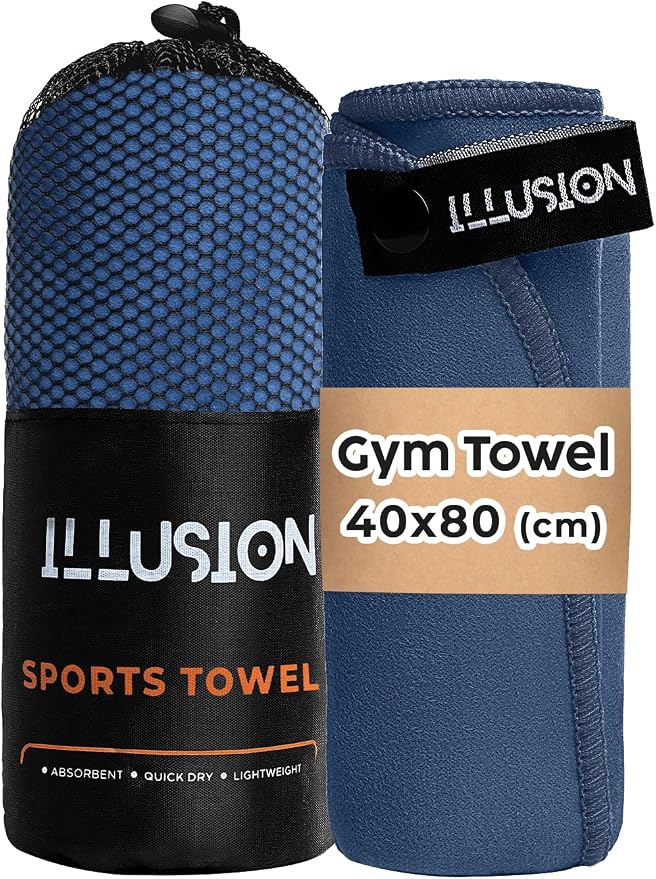 illusion Small Microfiber Gym Towels by Unknown