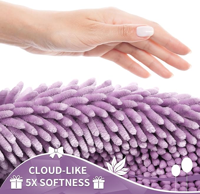 Yimobra Long Bathroom Rug Non Slip 44x24 Inch, Extra Thick Soft Absorbent - Image 5
