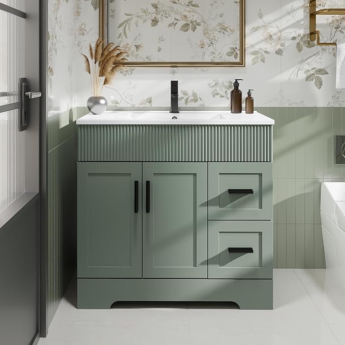 eclife 36" Bathroom Vanities Sink Combo by eclife