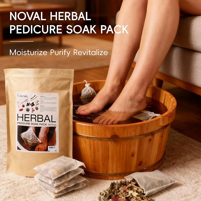 NOVAL Herbal Foot Bath Pedicure Spa Soak - Image 2