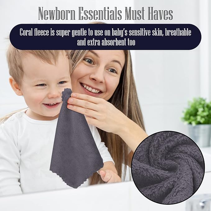 32 Pack Baby Washcloths - Image 7
