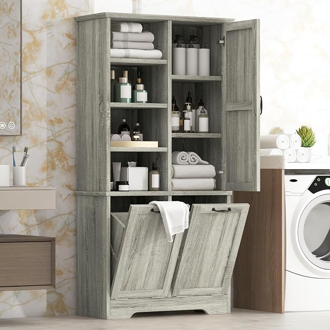 Favfurish 68" Tall Bathroom Storage Cabinet by Favfurish