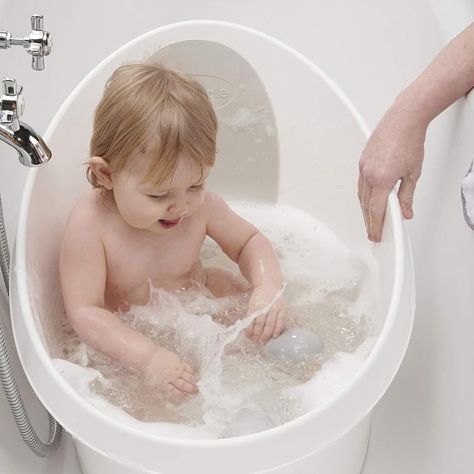 Toddler Bath Tub | Larger Bath for Bigger Kids at Bathtime | Includes Warm and - Image 4