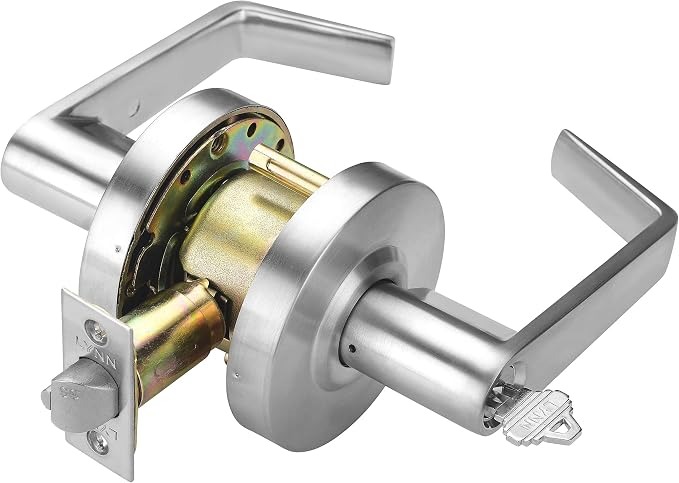 LYNN HARDWARE Commercial Door Lever Lock by LYNNHARDWARE