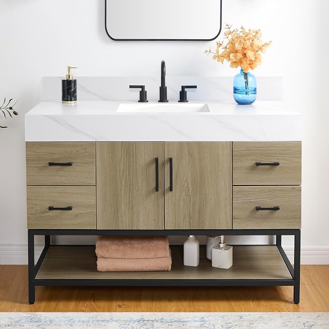 TILE & TOP Utopia 48" Single Bathroom Vanity by TILETOP