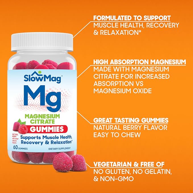 SlowMag Magnesium Citrate Gummies - Image 5