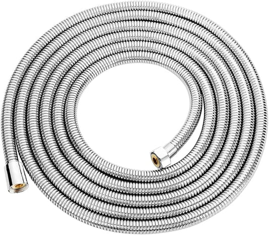 Shower Hose Extra Long 157Inches, Flexible Stainless Steel Handheld Shower Hose by OIETON