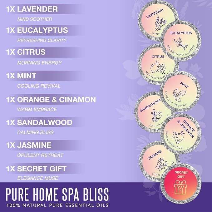 Shower Steamers Aromatherapy GOSSBY 8 Pack - Image 4