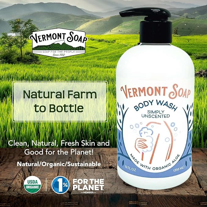 VERMONT SOAP Body Wash, Natural Body Wash - Image 7