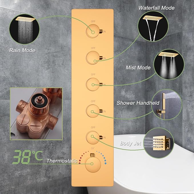 Thermostatic Shower System - Image 5