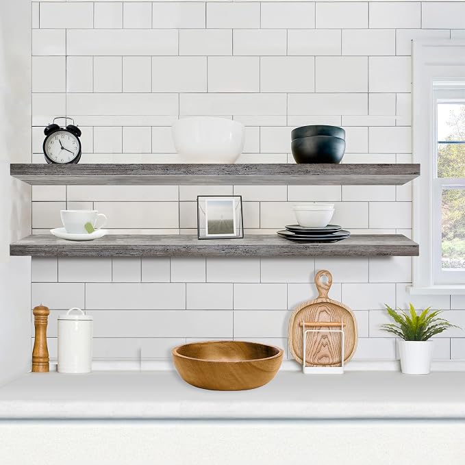 Sorbus Floating Shelves for Wall - Image 2