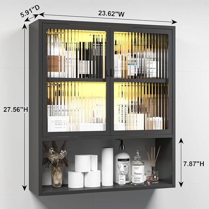 Metal Wall Cabinet, Spice Rack - Image 3