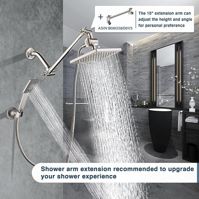 BRIGHT SHOWERS Rain Shower Head - Image 8