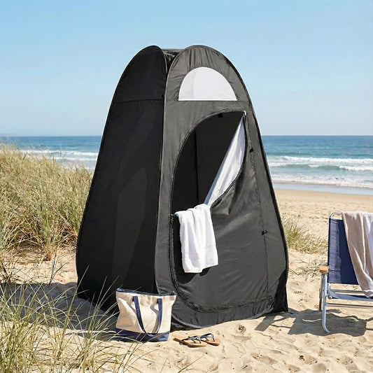 4x4ft Pop Up Privacy Shower Tent by Dapzeosnry