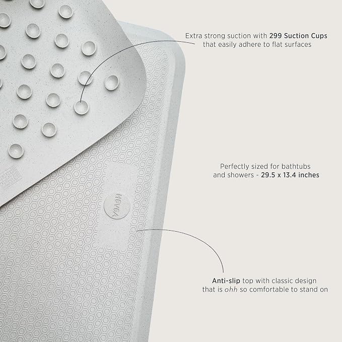 HEVEA Natural Rubber Big Bath Mat - Image 4